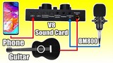 Simple Basic Cheap Recording Setup Of My Guitar Covers (BM800 Mic + Live V8 Sound Card) | TAGALOG