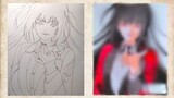 SPEED DRAW JABAMI YUMEKO || KAKEGURUI