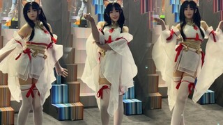 What was it like to wear Walnut cosplay and perform a dance you hadn’t performed for three years at 