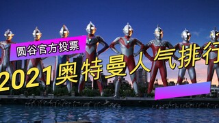 2021年圆谷官方奥特曼人气投票排名！你喜欢的奥特曼上榜了吗？