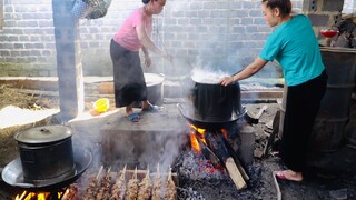 ĐÁM CƯỚI DÂN TỘC THÁI ĐEN CỖ TO NHẤT BẢN TOÀN MÓN NGON