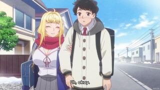 Fuyuki Clings to Tsubasa - Hokkaido Gals Are Super Adorable! Episode 10