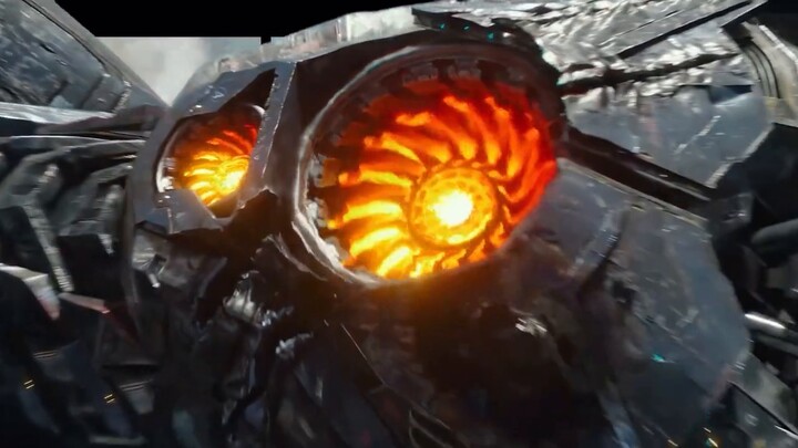 63 hours of hard work! Mecha is the romance of men! Pacific Rim naked eye 3D screen effect