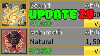Tôi Mua Tất Cả Trái Ác Quỷ Trong Update 20 Blox Fruit