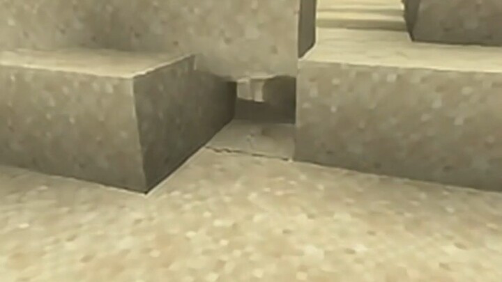 When mining sand in AI Minecraft, will the sand above fall off?