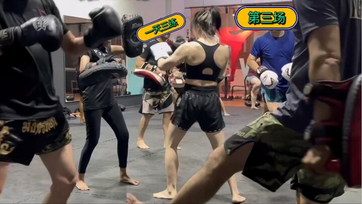 3 sessions in one day🥊🏋🏻‍♀️🏃🏻‍♀️🧘🏻‍♀️🏊🏻‍♀️