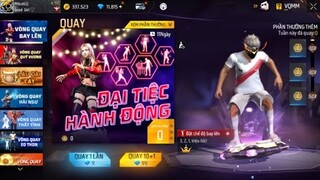 Nạp 20K Test Nhân Phẩm Với Vòng Quay Đại Tiệc Hành Động