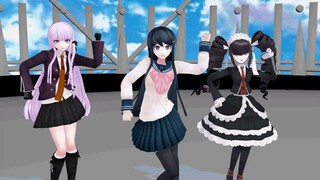 【mmdダンガンロンパ】舞薗さやか＆セレスティア・ルーデンベルク＆霧切響子でLOL -lots of laugh-