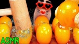 [Real Mouth] Những viên kẹo hồ lô màu cam ngọt ngào, đáng yêu #asmr #mukbang