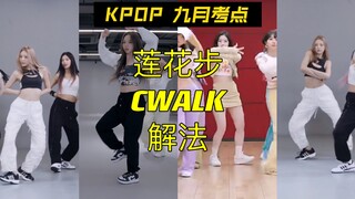 蕾｜【KPOP 9月考点详解】莲花步&C Walk解法 怪火/sneakers/talk that talk