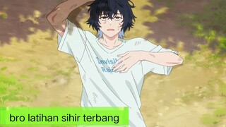 #KompetisiKreasiUnggahan4 , bro berlatih menggunakan sihir terbang