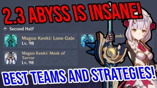 2.3 ABYSS IS RIDICULOUS! Best Teams for the NEW Abyss 12!