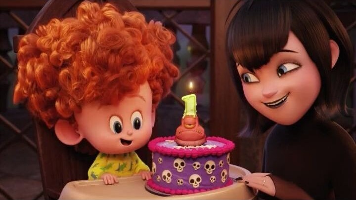 [Hotel Transylvania] The first sentence he opens his mouth is "Give me blood~~Baby, suck my blood!