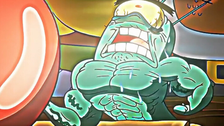 Later, though Mr. Krabs lost, he’d fouled—his elbow left the table, and he simply lifted Mr. Peabody