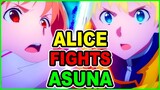 Goddess Asuna Vs Alice! Asuna Meets Kirito Potato  | SAO Alicization War of Underworld Episode 10