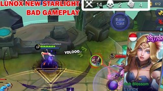 Bad Gameplay Lunox Starlight Ash Blossom - Mobile Legends