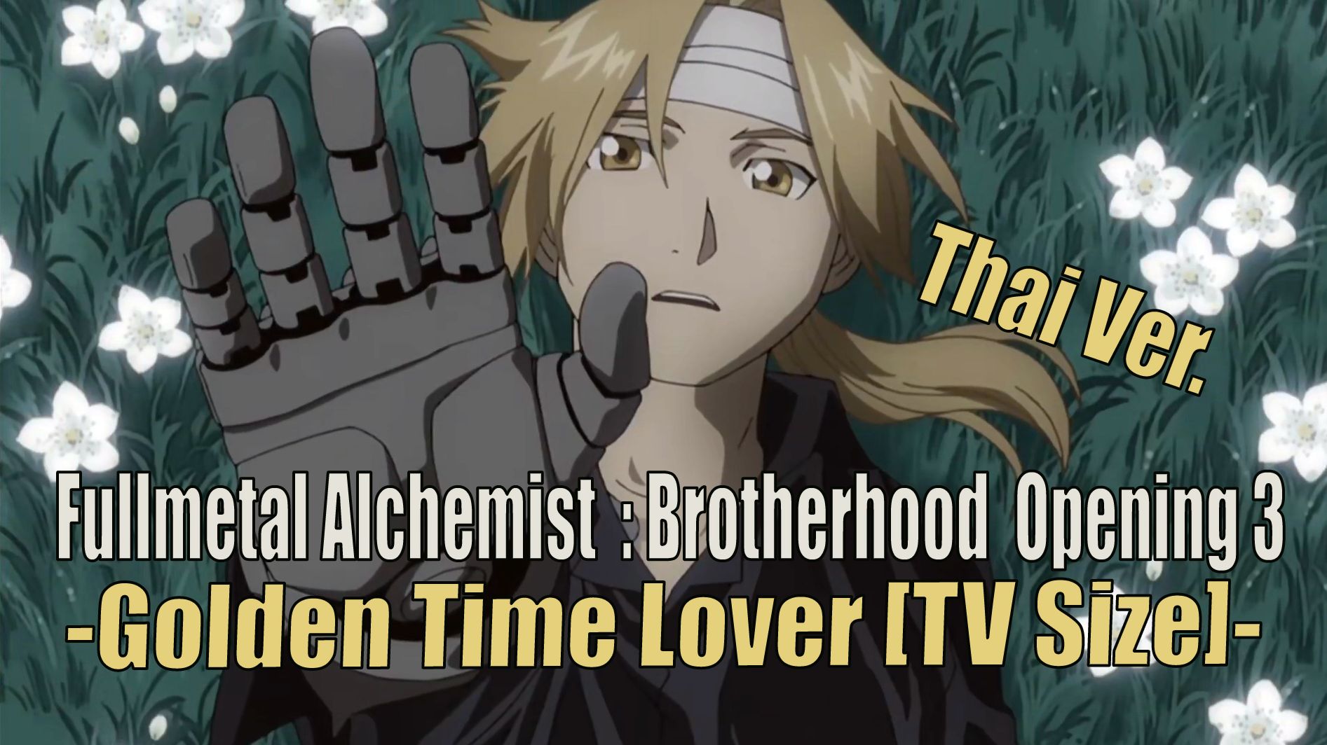 Fullmetal Alchemist Brotherhood  Opening 3 - Golden Time Lover