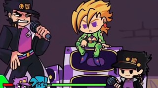 VS Jotaro Kujo Friday Night Funkin' JoJo Mod over Daddy Dearest) oleh valerio~