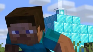 How beacons increase your movement speed [Minecraft animation]