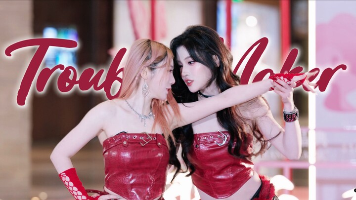 Major sweetness warning! The girl-on-girl Trouble Maker version by Songyue & Xiao Tuan covers Shen X