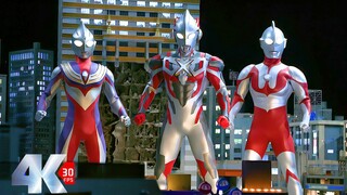 「𝟒𝐊 𝐇𝐃」艾克斯奥特曼：主题曲「ウルトラマンX」联结的心，联合的力量！！！