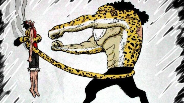 Luffy K.O Lawan Ron Lucci ? (sampe berasaap)