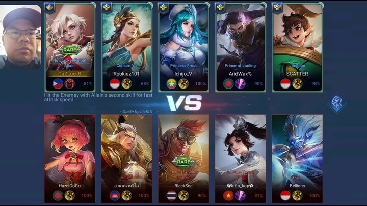 5 vs 5 Honor King Full Fight