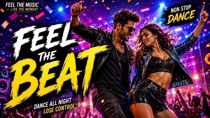 🔥 FEEL THE BEAT | Non-Stop Dance Music 💃🕺 | English EDM Party Song | Dance All Night