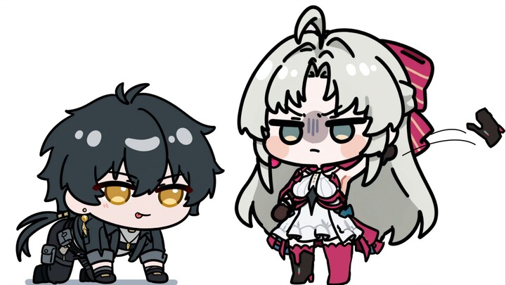 Being looked at with disdain by Colletta; Mingchao comics, author: susujiu