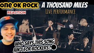 A THOUSAND MILES - One Ok Rock Cover |  REACTION