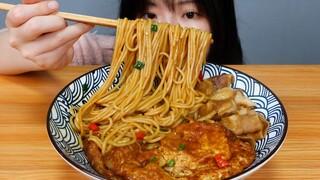 Mie telur goreng sederhana dan cepat, murah dan lezat (daging sapi bisa dihilangkan)