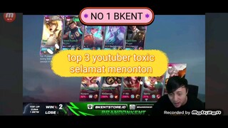 top 3 youtuber toxic indonesia