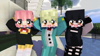 MONSTER SCHOOL :CHICKEN WING ANYA,YOR,LOID SPY X FAMILY - MINECRAFT ANIMATION