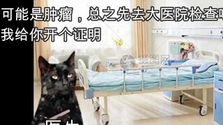 Aku yang berniat pura-pura sakit, malah ketahuan tumor saat latihan militer [meme kucing]