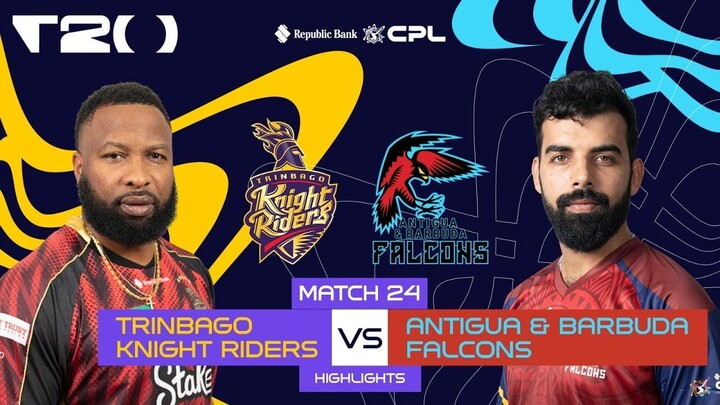 Highlights _ Trinbago Knight Riders vs Antigua & Barbuda Falcons _ CPL 2026