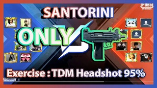 Sự bá đạo của UZI trong SANTORINI 8vs8 | PUBG BGMI