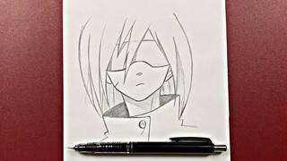 Easy to draw | how to draw anime cyber girl easy step-by-step
