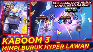 TRIK POSISI KABOOM 3 AUTO OP! CORE MUSUH DIIKUTIN KE MANA PUN! - ALA DOSEN MAGIC CHESS