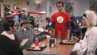 【TBBT】华仔万圣节模仿谢耳朵，谢耳朵：这个人说话怎么这么烦人！！！