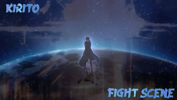 Sword art online Alicization War of underworld final { Kirito fight scene }