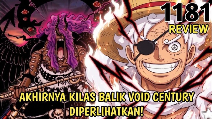 REVIEW ONE PIECE 1181 - GILA! AKHIRNYA SOSOK JOYBOY DIPERLIHATKAN! PERTARUNGAN D