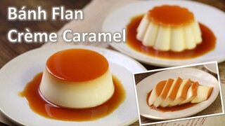 Làm Flan Caramel thật nhanh, không nướng, không hấp, không dùng gelatin, với khuôn tự chế