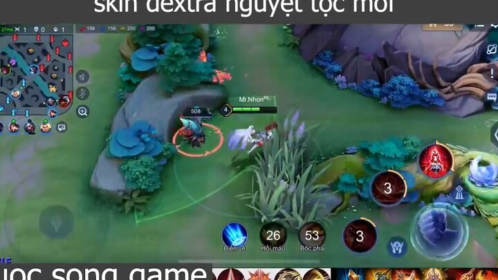 skin dextra nguyệt tộc mới p2 #cuocsonggame