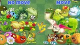 PVZ2 compare | team can move vs team no move - MK Kids
