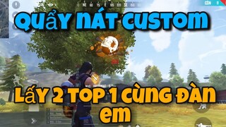 [FREE FIRE] ĐỤNG ĐỘ HEAVY , FH , WAG TRONG CUSTOM DARK CÙNG ĐÀN EM LẤY 2 TOP 1 LIÊN TỤC