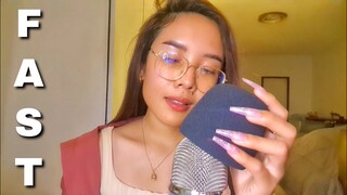 ASMR | เร็วแรงหลับ เกาไมค์ฟินๆ FAST MIC SCRATCHING 🤪