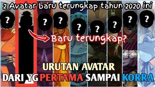 INILAH URUTAN PARA AVATAR DARI YG PERTAMA SAMPAI KORRA, 2 AVATAR BARU TERUNGKAP TAHUN INI