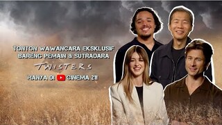 DAISY EDGAR-JONES SPILL CARA TERLIHAT KEREN WALAUPUN LEPEK? | Teaser Cine-Chat Bareng Film Twisters