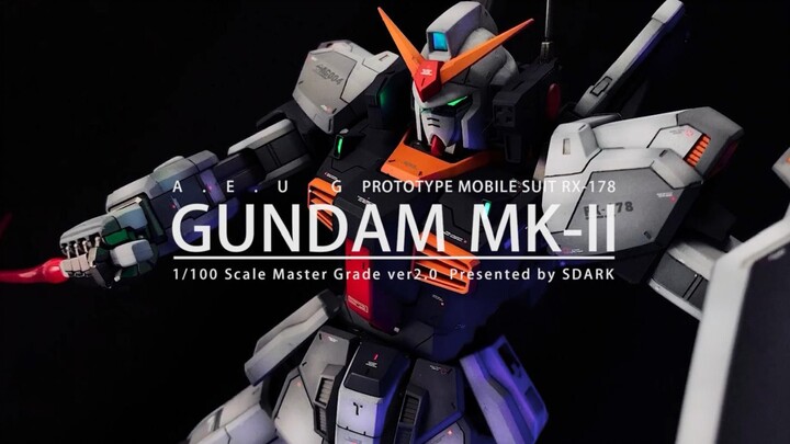 【SDARK】Model making and sharing MG 1/100 Gundam MK2 RX-178 White Rabbit! Mobile Suit Gundam z [MK2 G