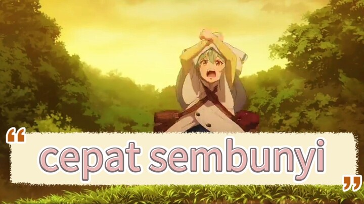 panik karna temannya muncul🤣